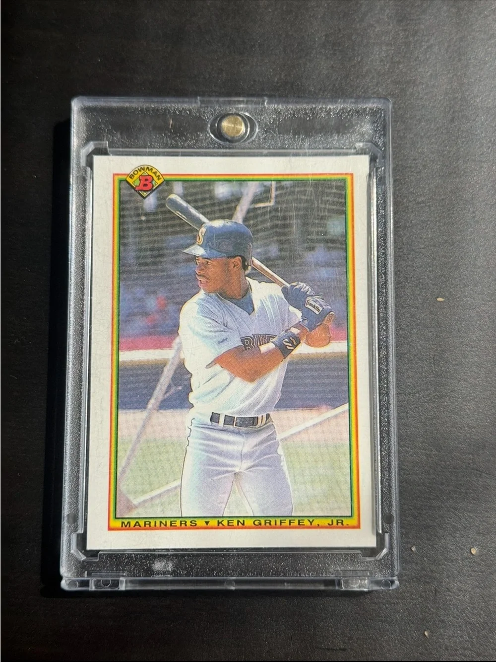 1990 Bowman #481 Ken Griffey Jr. Seattle Mariners Baseball Card x 2